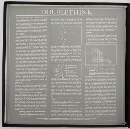 Doublethink (1977) is a collectible gem from Cambridge Silent Artists, built to last a lifetime of play.