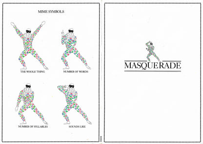 Each turn in Masquerade (1986) includes two die rolls and one hilarious mime performance.