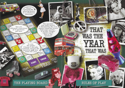 Enjoy nostalgic fun with That Was The Year That Was 2006 board game