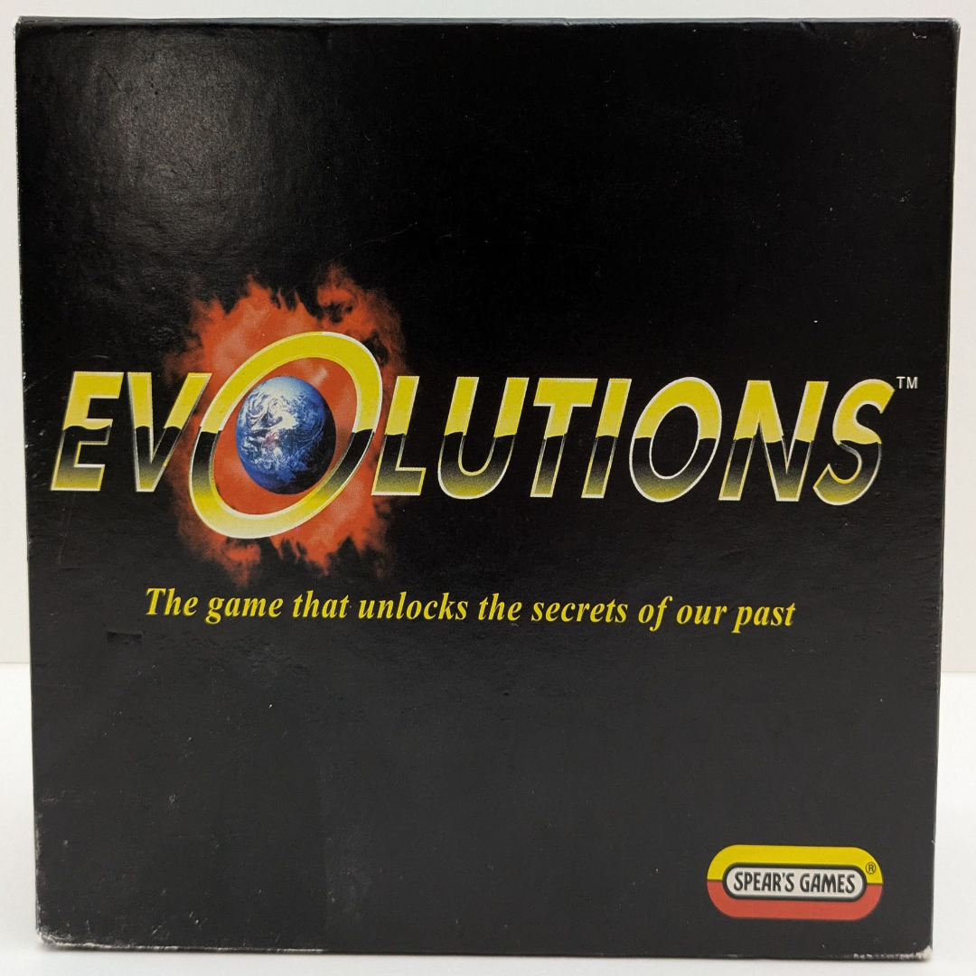 Evolutions (1996) – The trivia game that unlocks the secrets of our past