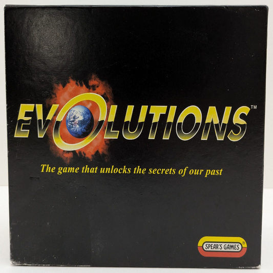 Evolutions (1996) – The trivia game that unlocks the secrets of our past