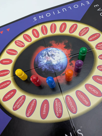 Evolutions (1996) turns strange facts and fun origins into an addictive board game for families and friends.