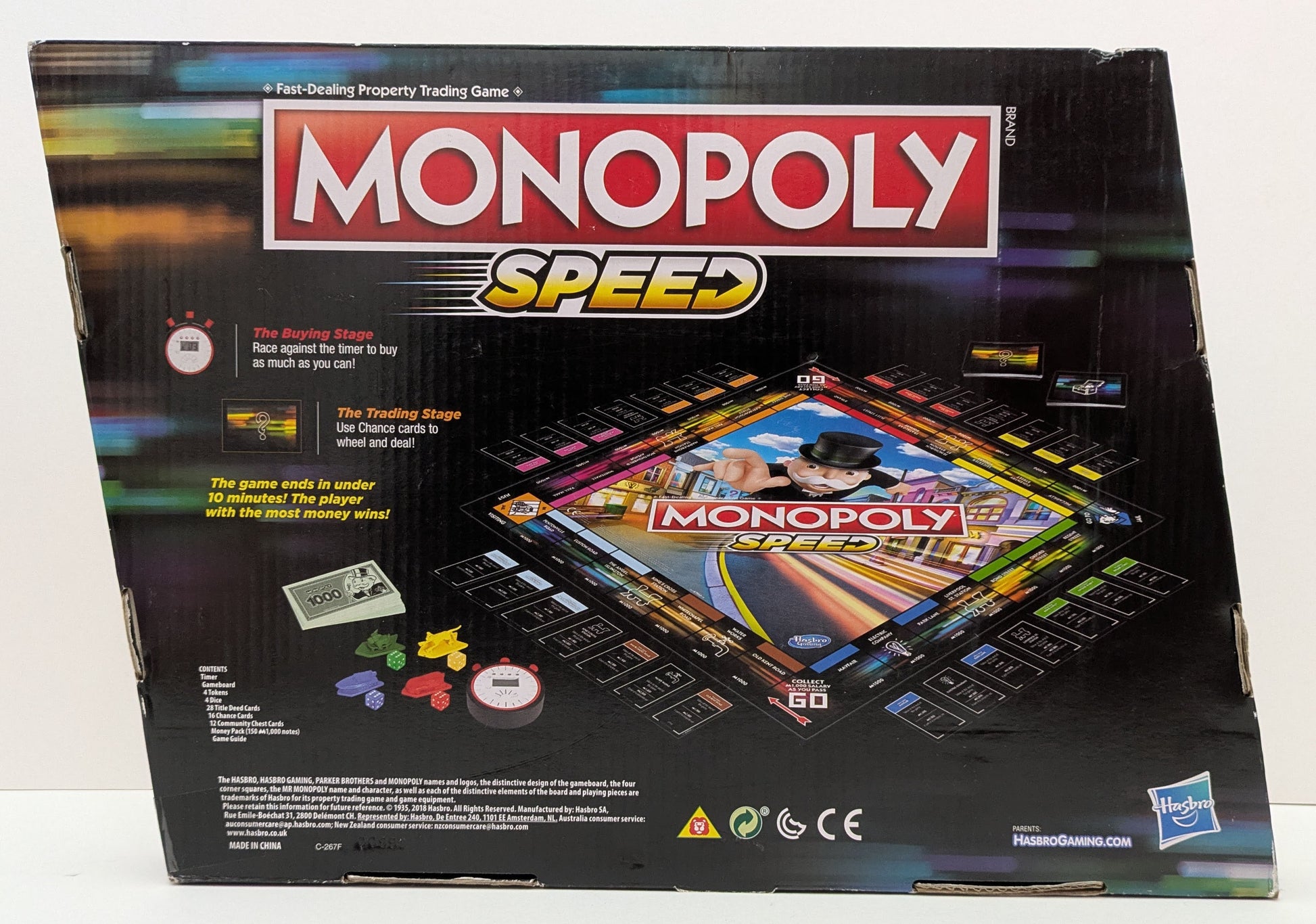 Experience Monopoly Speed (2019) – short, sharp, and full of excitement.