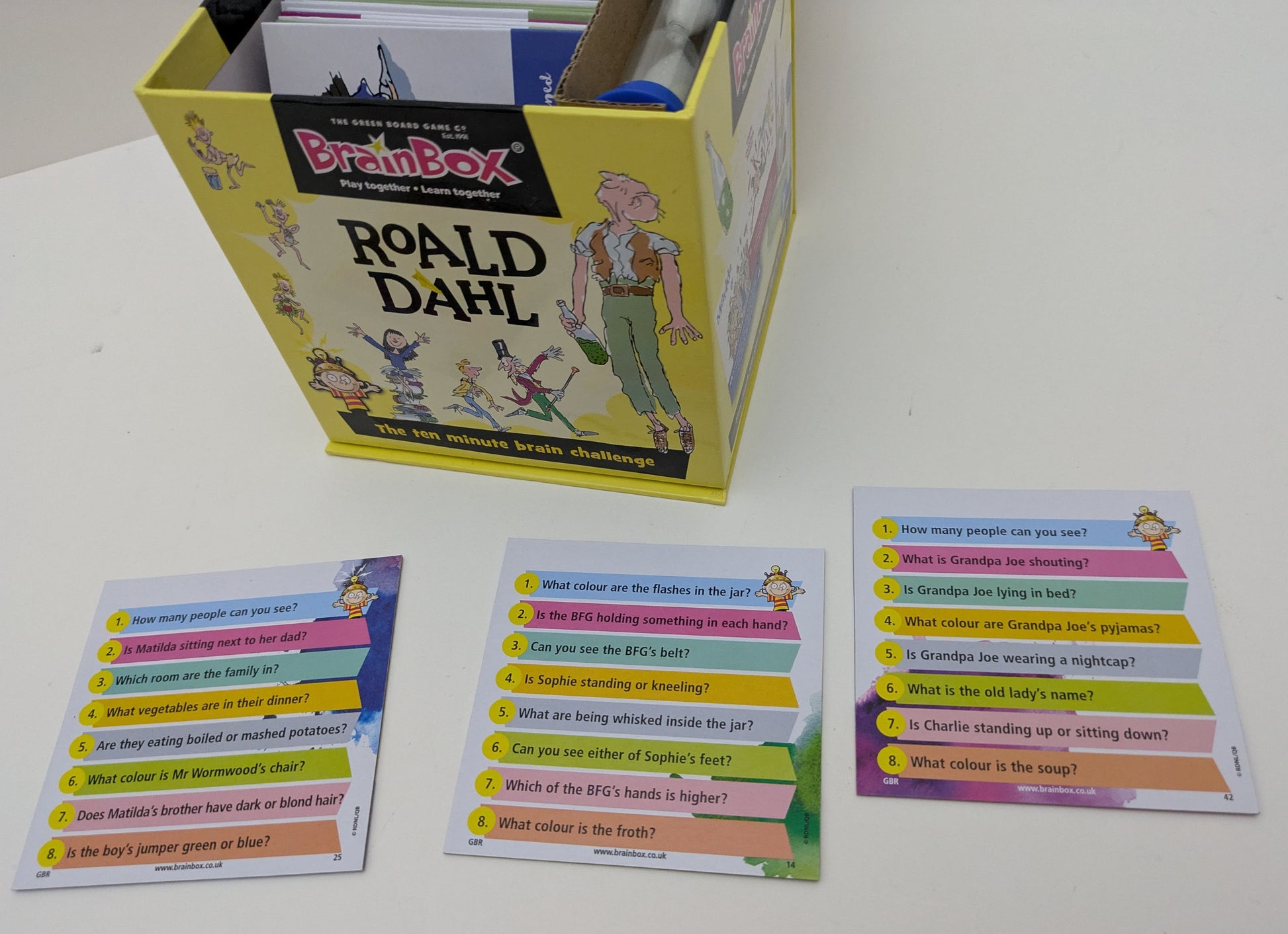 Explore Matilda and More in Roald Dahl – BrainBox (2018)