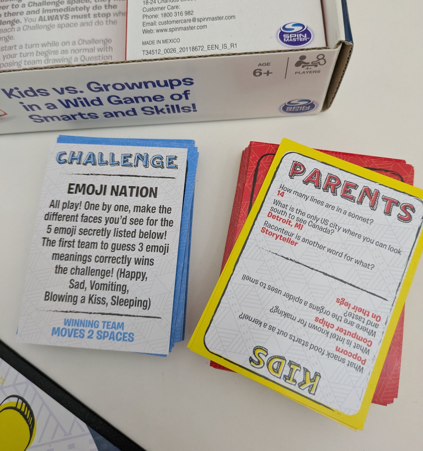 Family Rivalries Come Alive in Beat the Parents 2nd Edition (2017)
