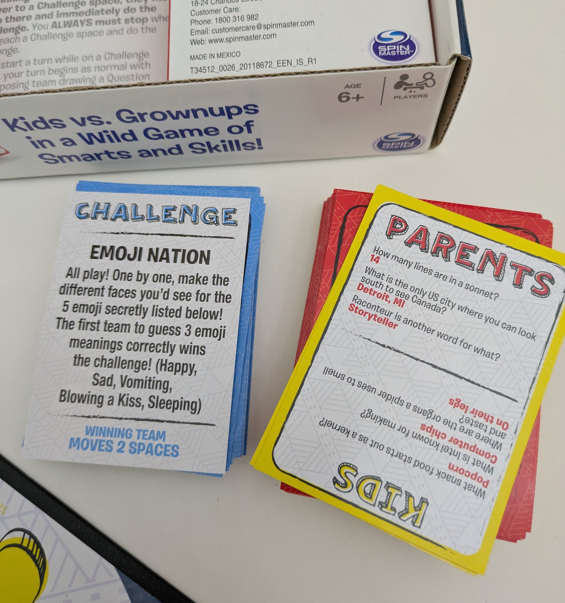 Family Rivalries Come Alive in Beat the Parents 2nd Edition (2017)