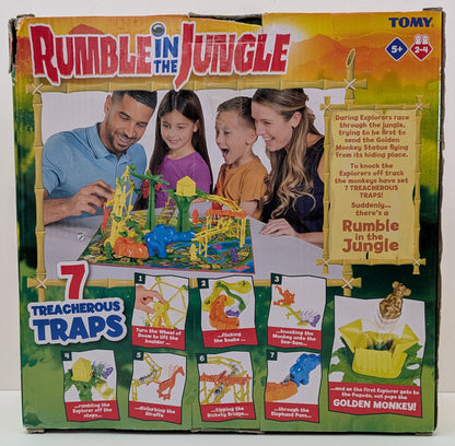 Family fun and jungle chaos in Rumble in the Jungle (2020).
