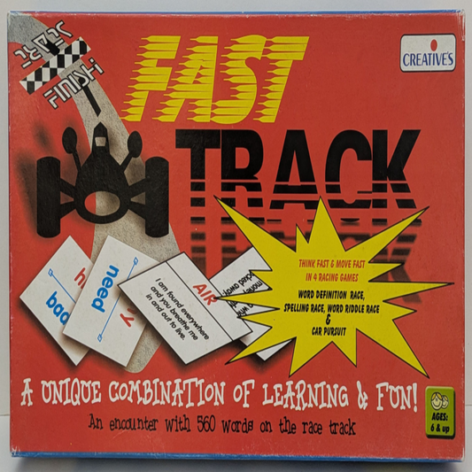 Fast Track (2012) Board Game – Fun Family Racing Challenge