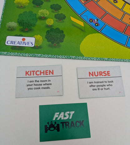 Fast Track (2012) – family fun with mini cars, dice, and challenges