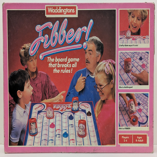 Fibber (1985) – The Family Bluffing Board Game