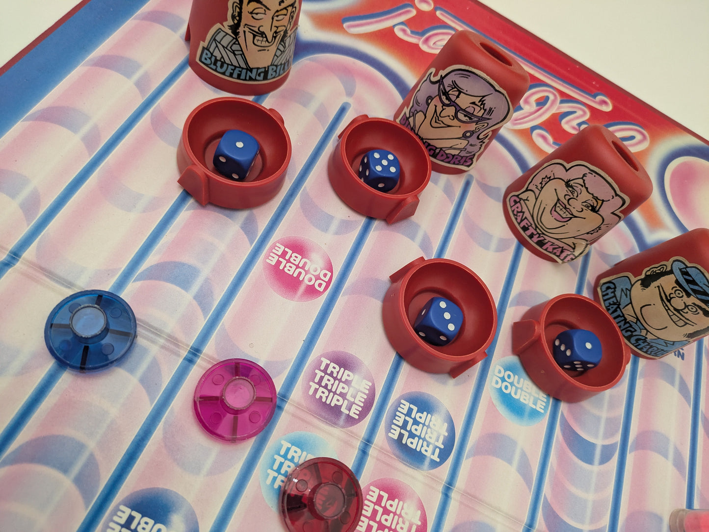 Fibber (1985) is the vintage dice and counters game that tests your honesty — or your skill at bending the truth.