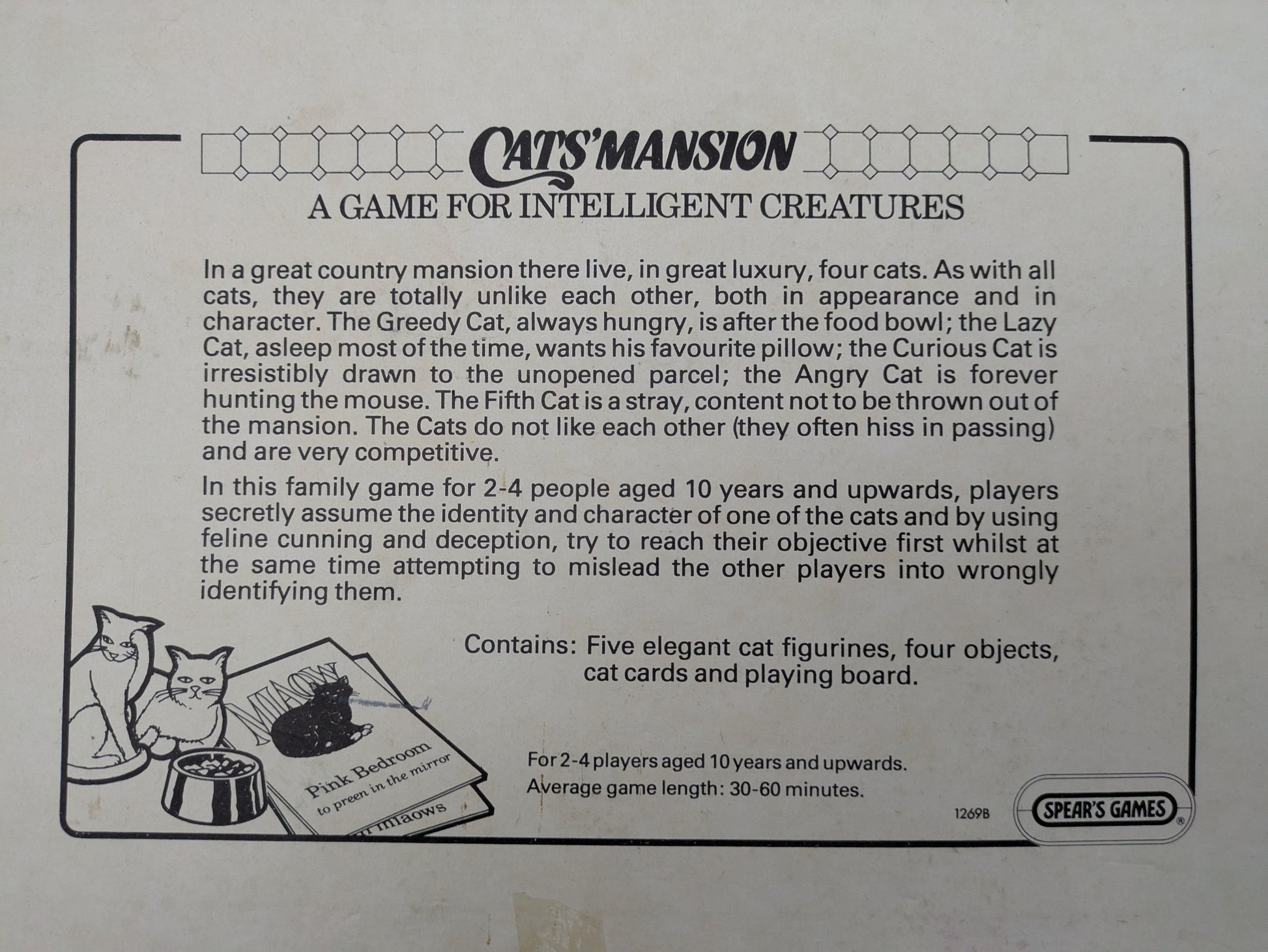 Forget Cluedo—Cats’ Mansion (1984) brings mystery and charm in a whole new way.