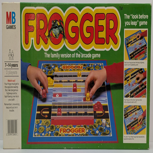 Frogger Board Game (1982) – Leap, Dodge and Win with Milton Bradley