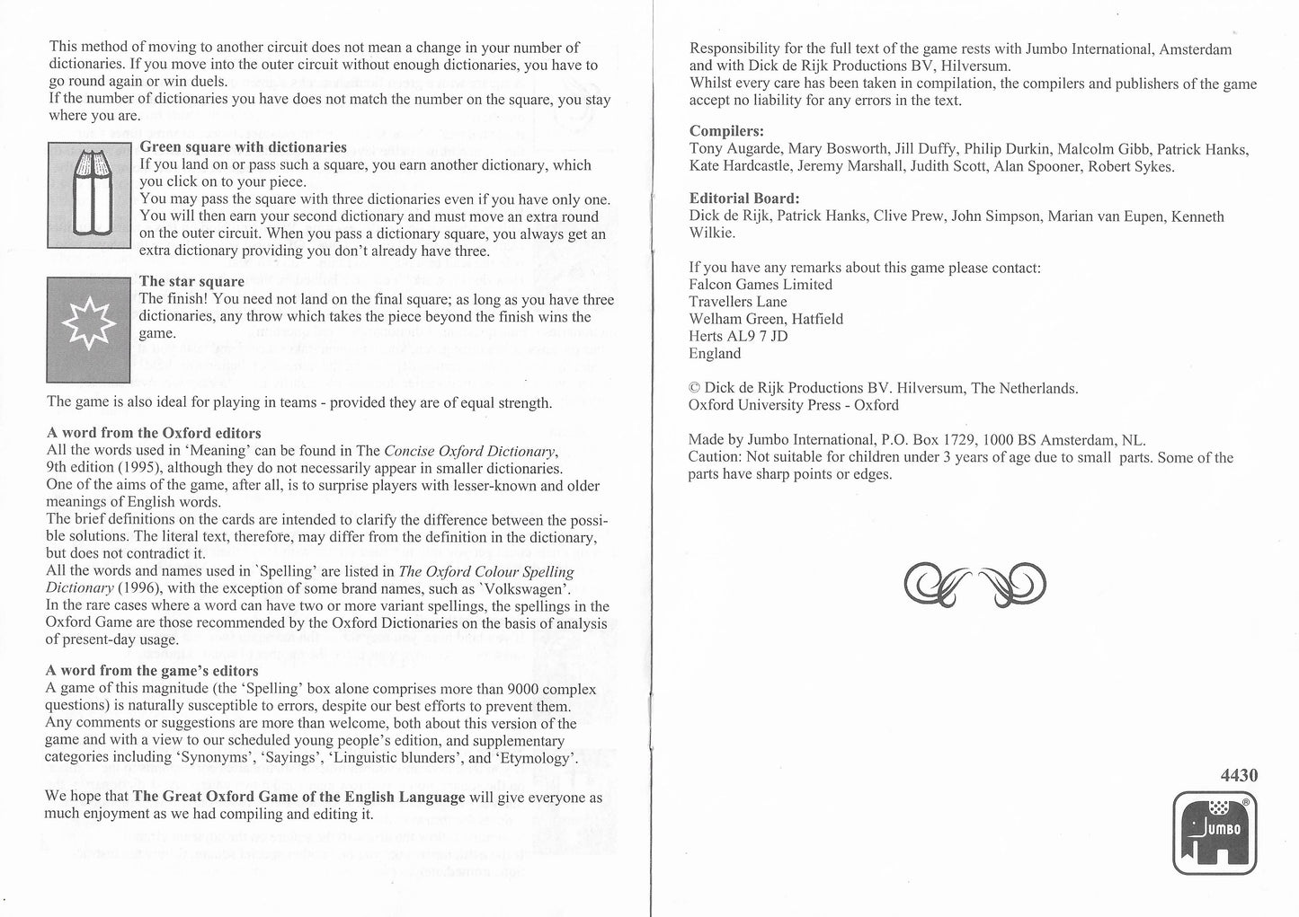 From Easy to Extremely Difficult – Choose Your Challenge in Oxford’s 2007 Language Game