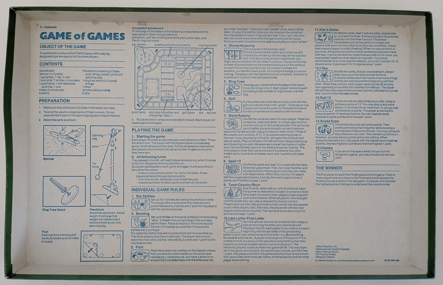 Game of Games (1986) – The Ultimate Retro Board Game Experience for All Ages