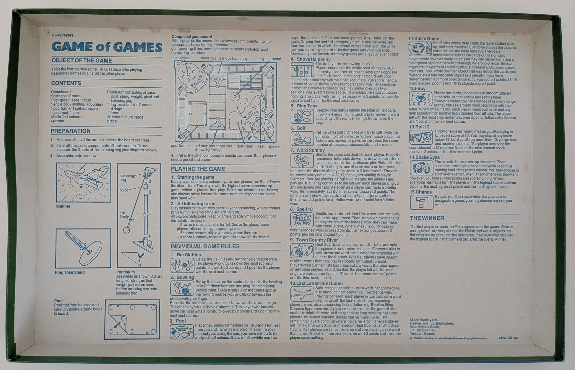 Game of Games (1986) – The Ultimate Retro Board Game Experience for All Ages