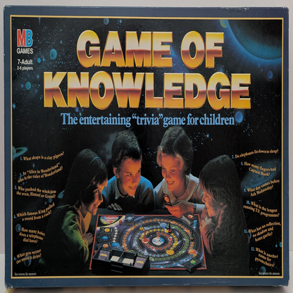 Game of Knowledge (1984) – Classic Children’s Trivia Board Game