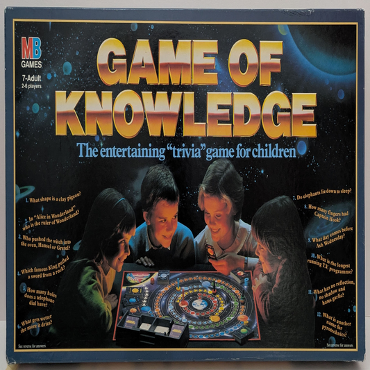 Game of Knowledge (1984) – Classic Children’s Trivia Board Game
