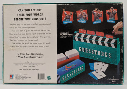 Gesstures (1999) is the game that brings families and friends together through fun.
