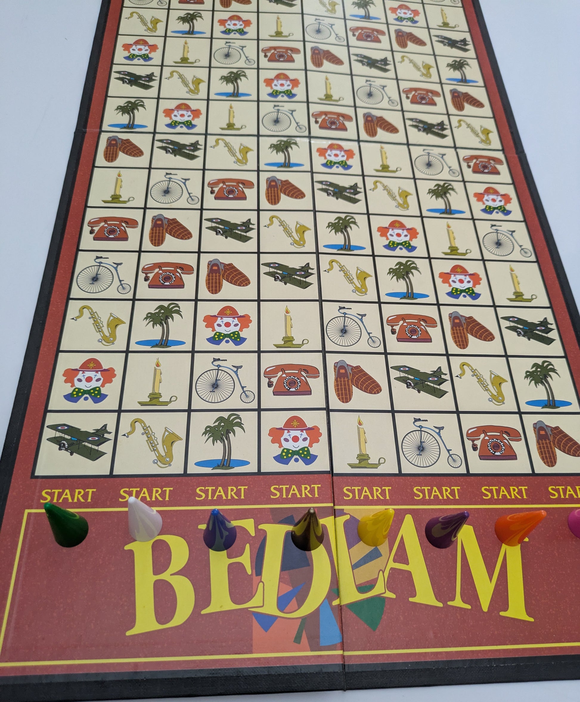 Get Ready for Fast-Paced Chaos with Bedlam (1995) – The Wild Card Game of Swaps and Shouts!