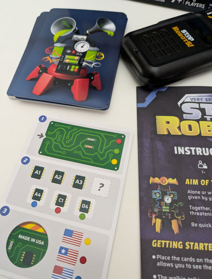 Get Talking and Thinking Fast with Stop the Robots! (2021) – The Ultimate Team Puzzle Challenge