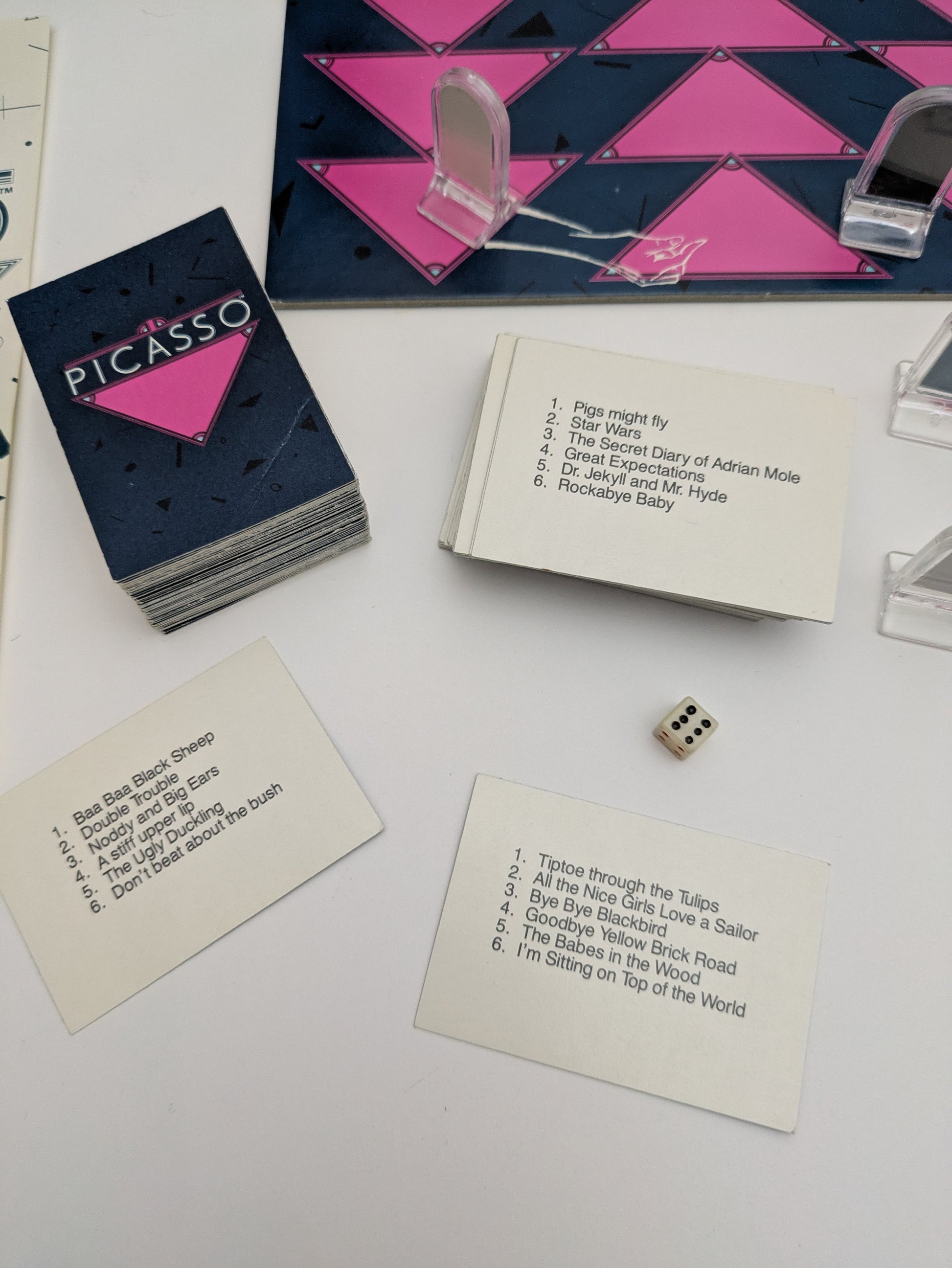Get creative (or chaotic) with Picasso (1990) – the classic Waddingtons game that’s full of laughs
