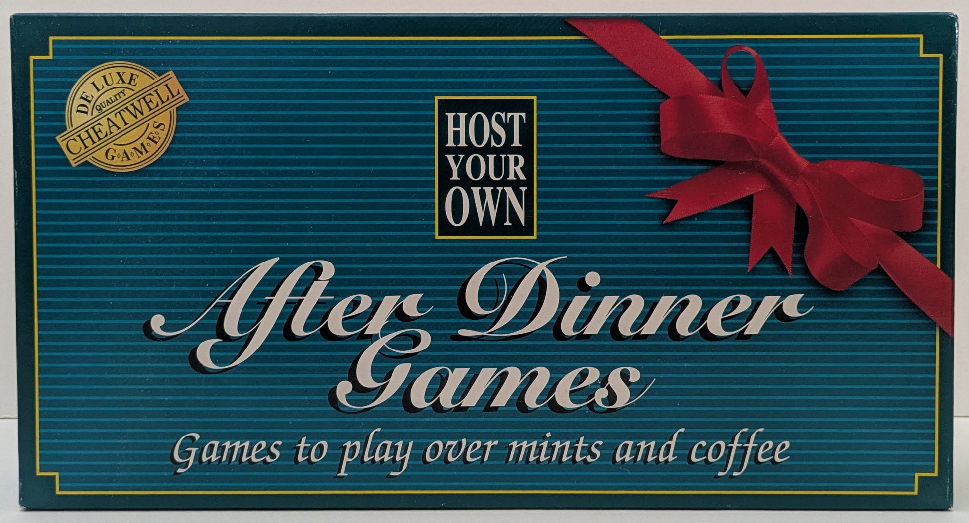 Get the whole room talking with Host Your Own – After Dinner Games (1997) – a classic for every social gathering.