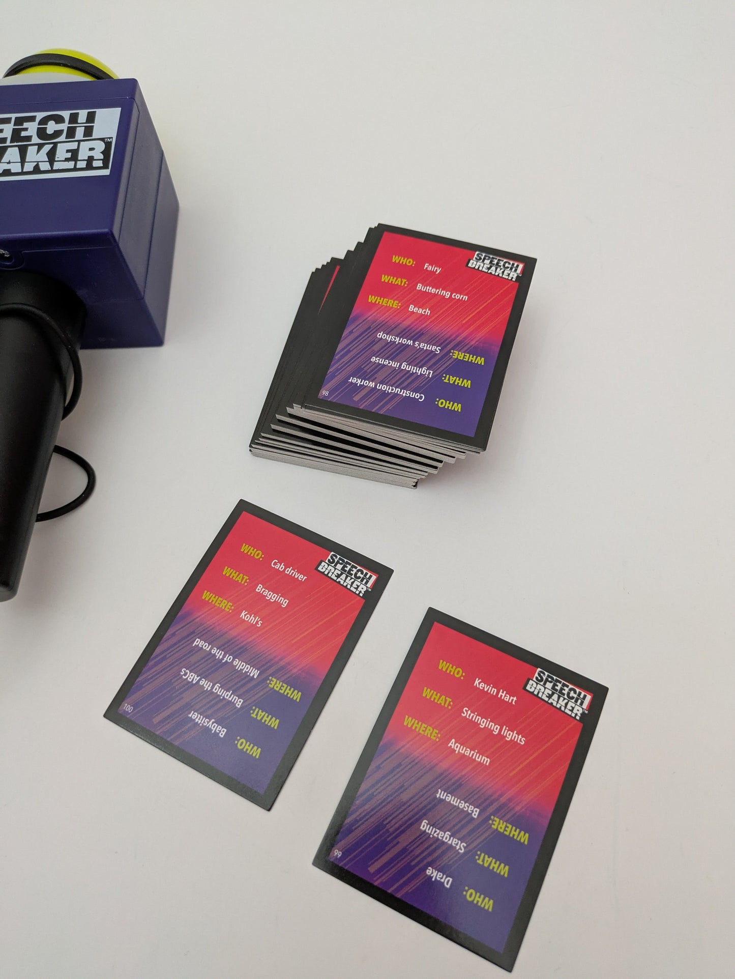 Get your words in a twist with the hilarious voice-delay game Speech Breaker (2017).