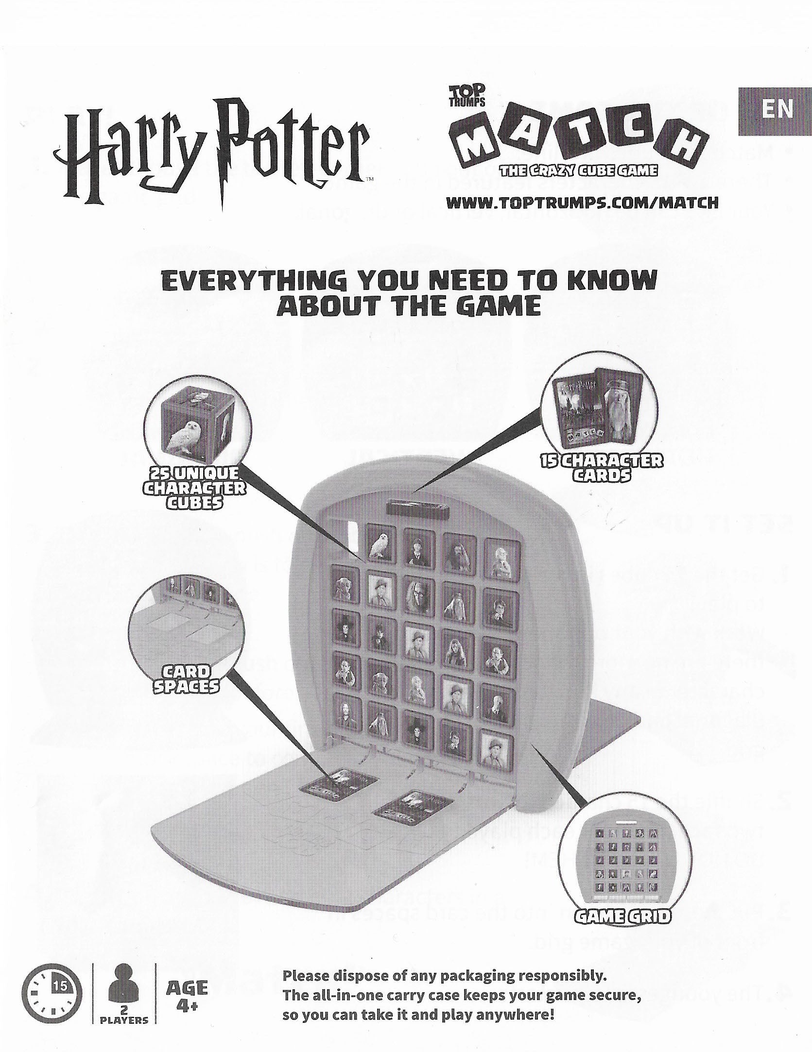 Harry Potter – Match (2017) Official Game Rules Explained