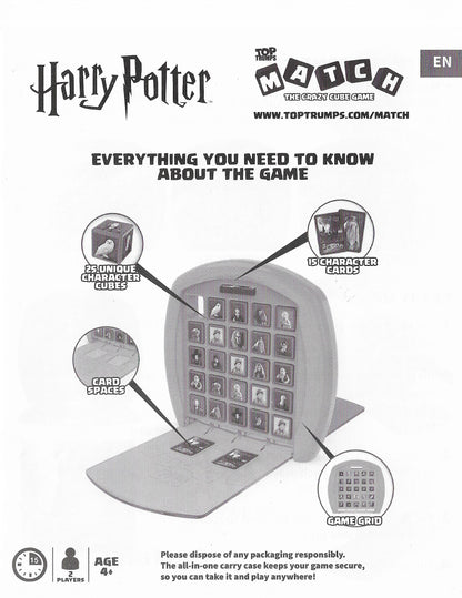Harry Potter – Match (2017) Official Game Rules Explained