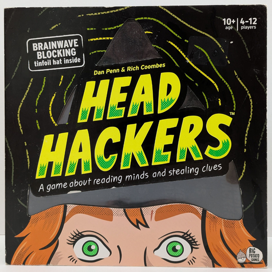 Head Hackers (2019) – The Party Game of Mind Reading and Clue Stealing