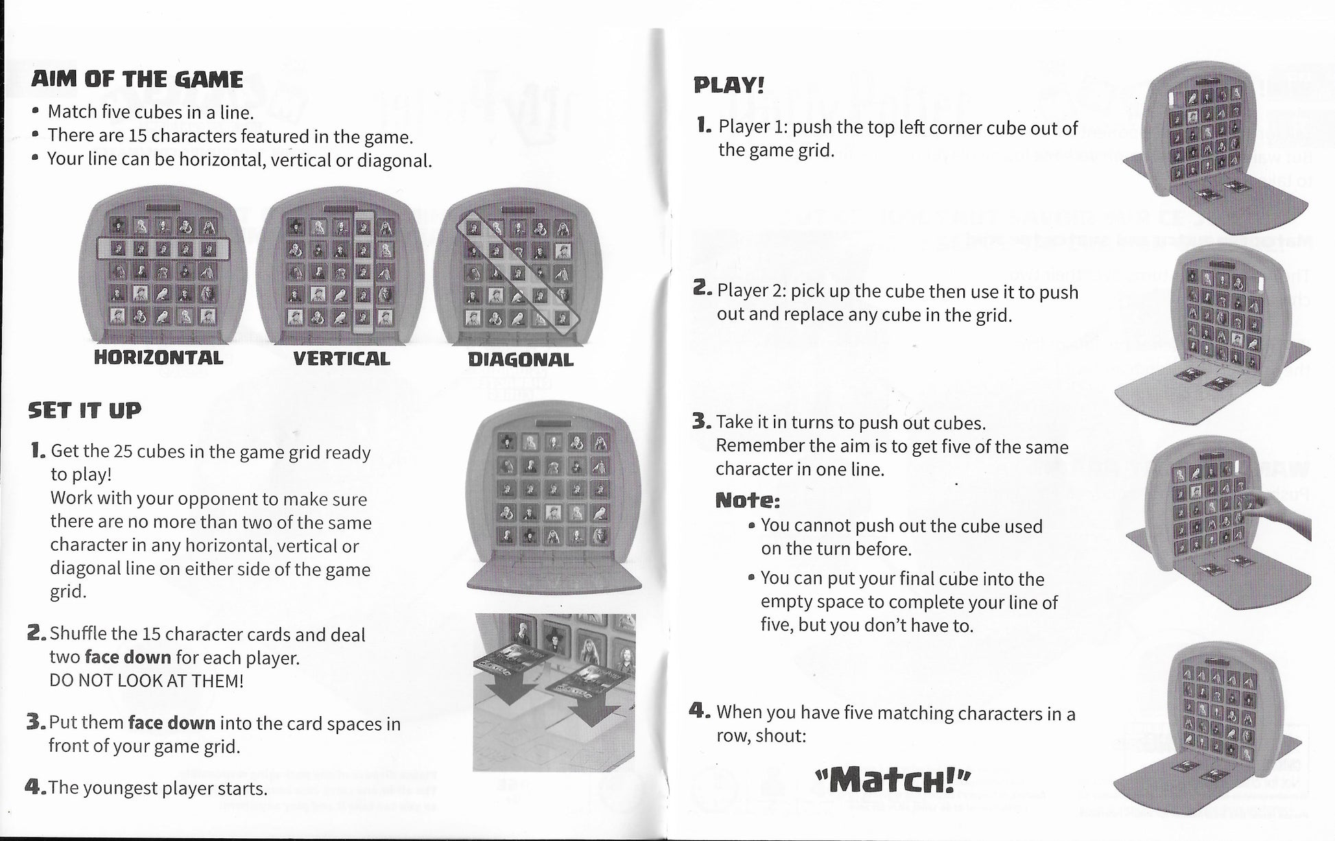 How to Play Harry Potter – Match (2017) Full Rules Guide