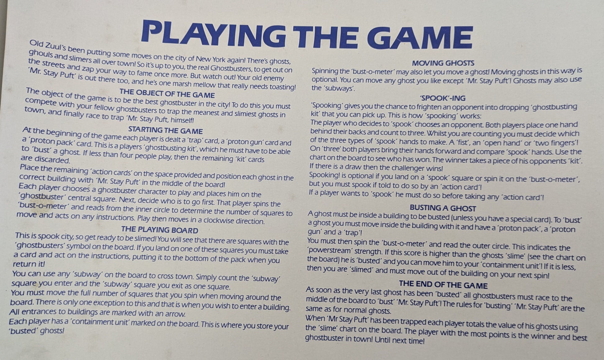 How to play The Real Ghostbusters (1989) build your ghostbusting kit, dodge slime, and race for the final bust
