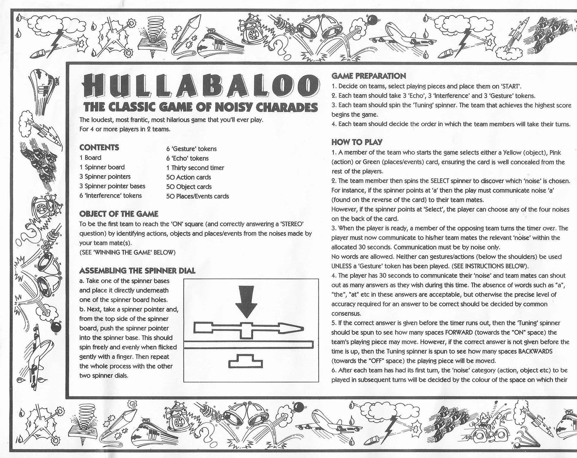Hullabaloo (1993) – Noisy Clues and Teamwork Make This Game Unforgettable