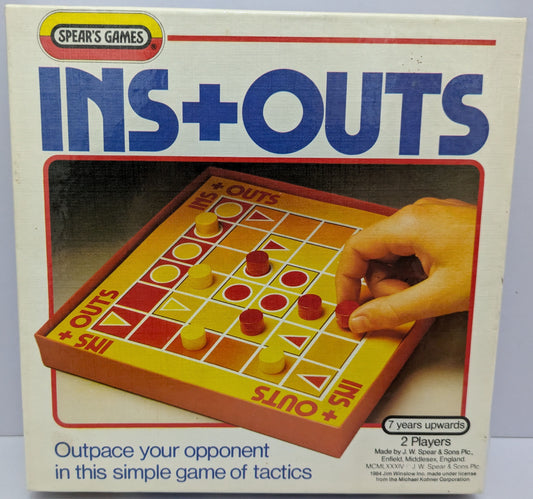 INS+OUTS (1984) - A Classic Head-to-Head Strategy Game