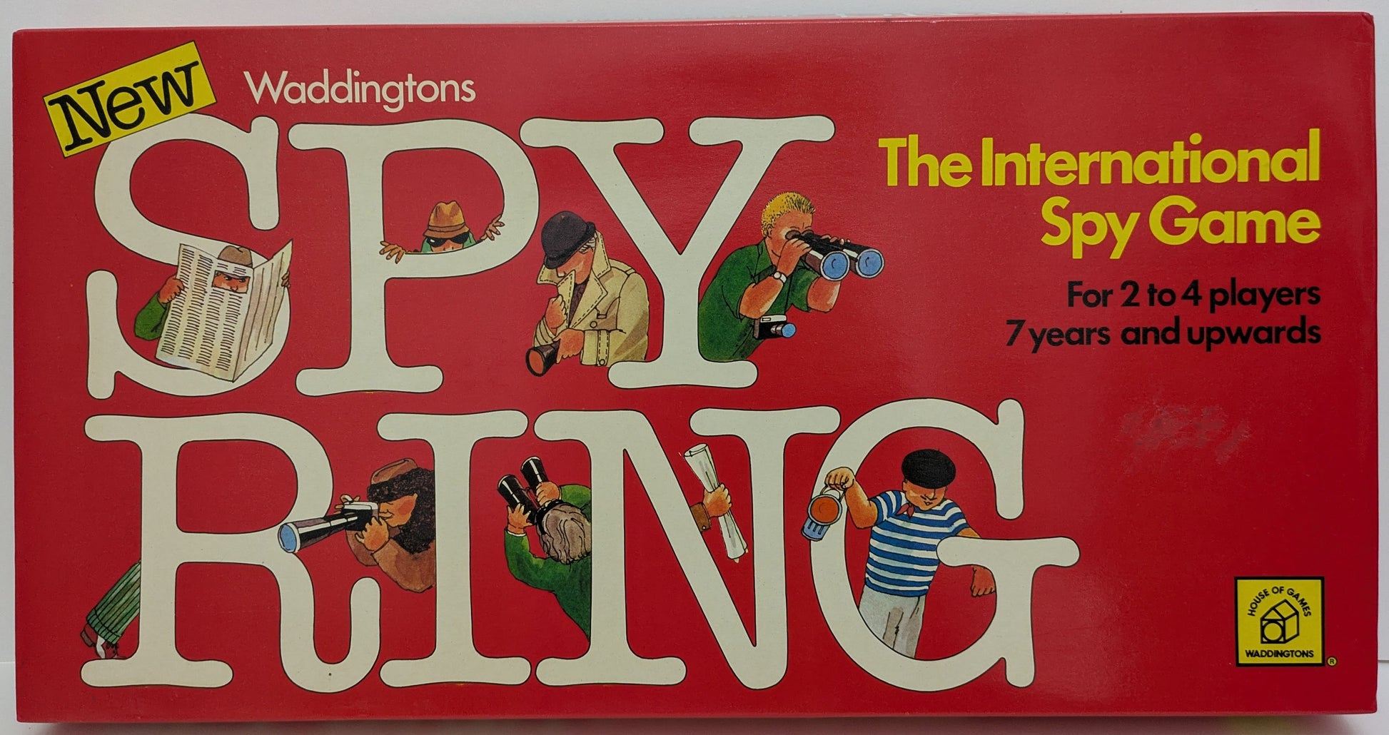 I couldn’t resist listing Spyring (1978) – it’s like a mini espionage mission in a box.