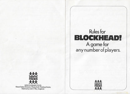 I love how simple Blockhead (1976) is… just stack and don’t be the one to knock it over!