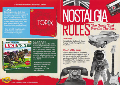 In Nostalgia (2021), land on a decade or category and answer your way through the past. 