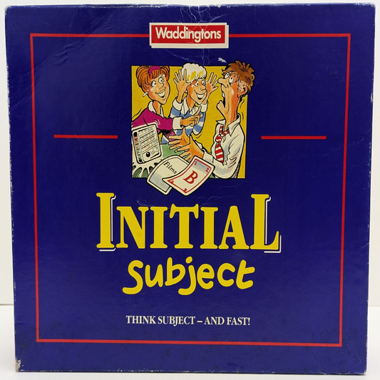 Initial Subject (1989): A Fast-Paced Word Game for All Ages