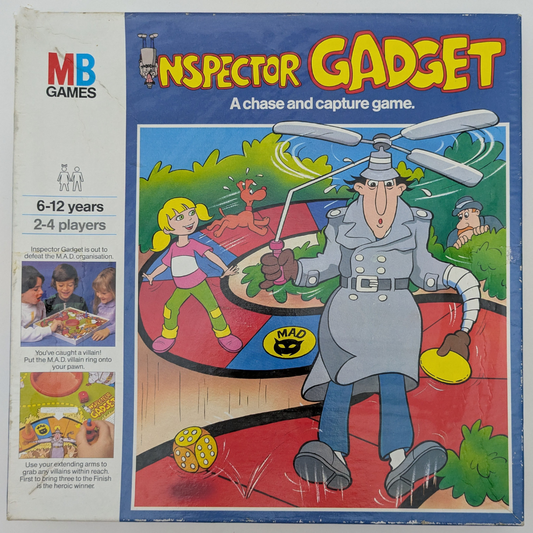 Inspector Gadget Board Game (1984) – Chase and Capture Adventure
