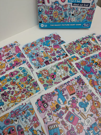 It’s a visual free-for-all in Pictureka (2001) 3rd Edition – can you keep up