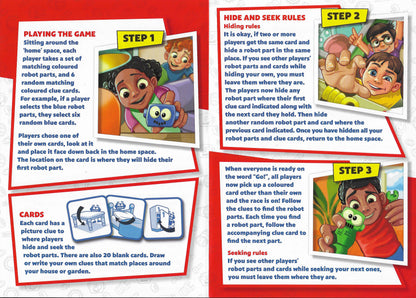It’s not just a game – it’s a squeaky robot race! Try Hide and Squeak (2024) for your next family night.