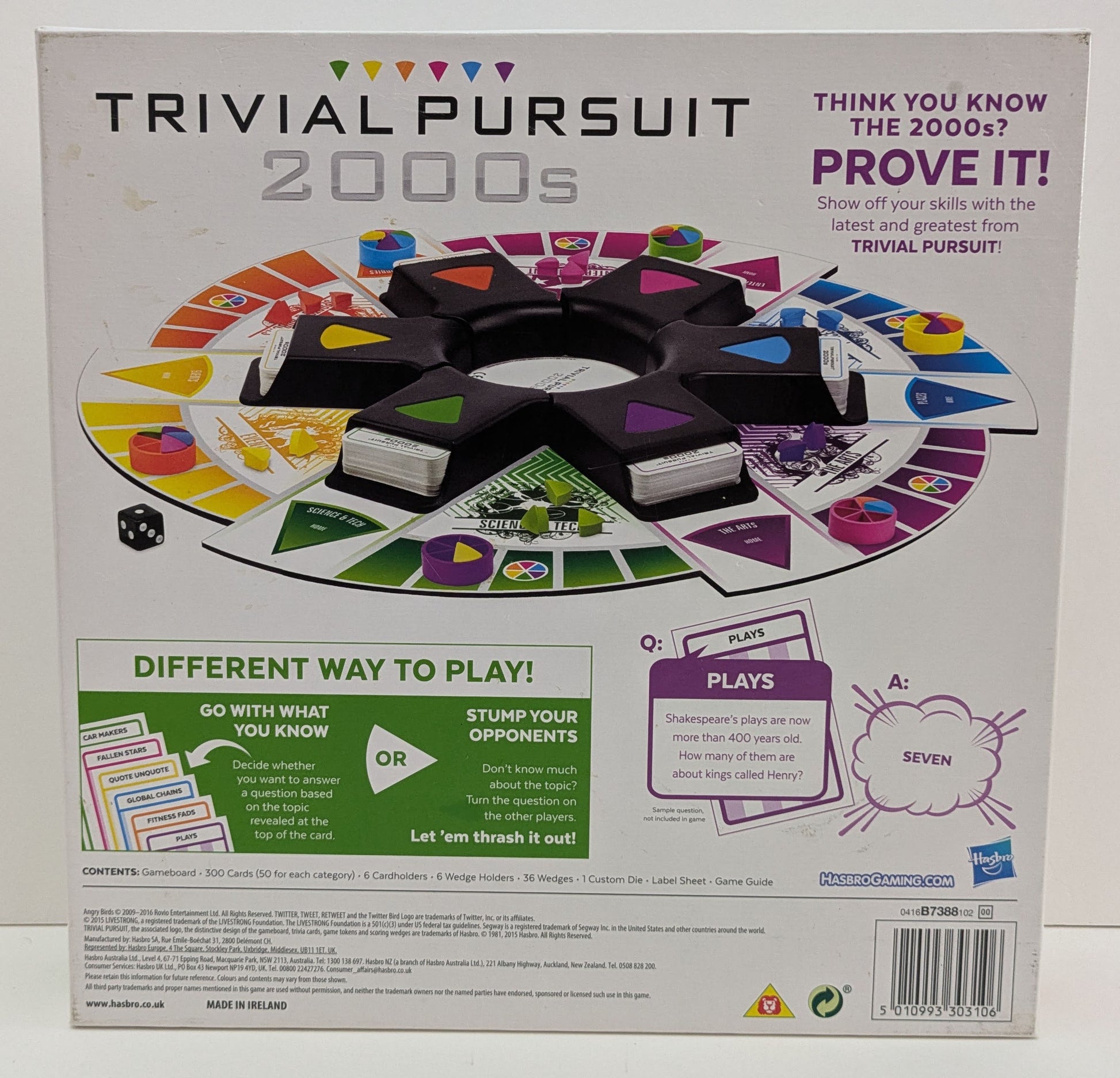 It's trivia with a twist in Trivial Pursuit 2000s Edition (2016) – answer or challenge your opponent!