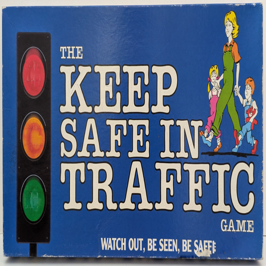 Keep Safe in Traffic (1970s) Board Game of Road Safety Fun