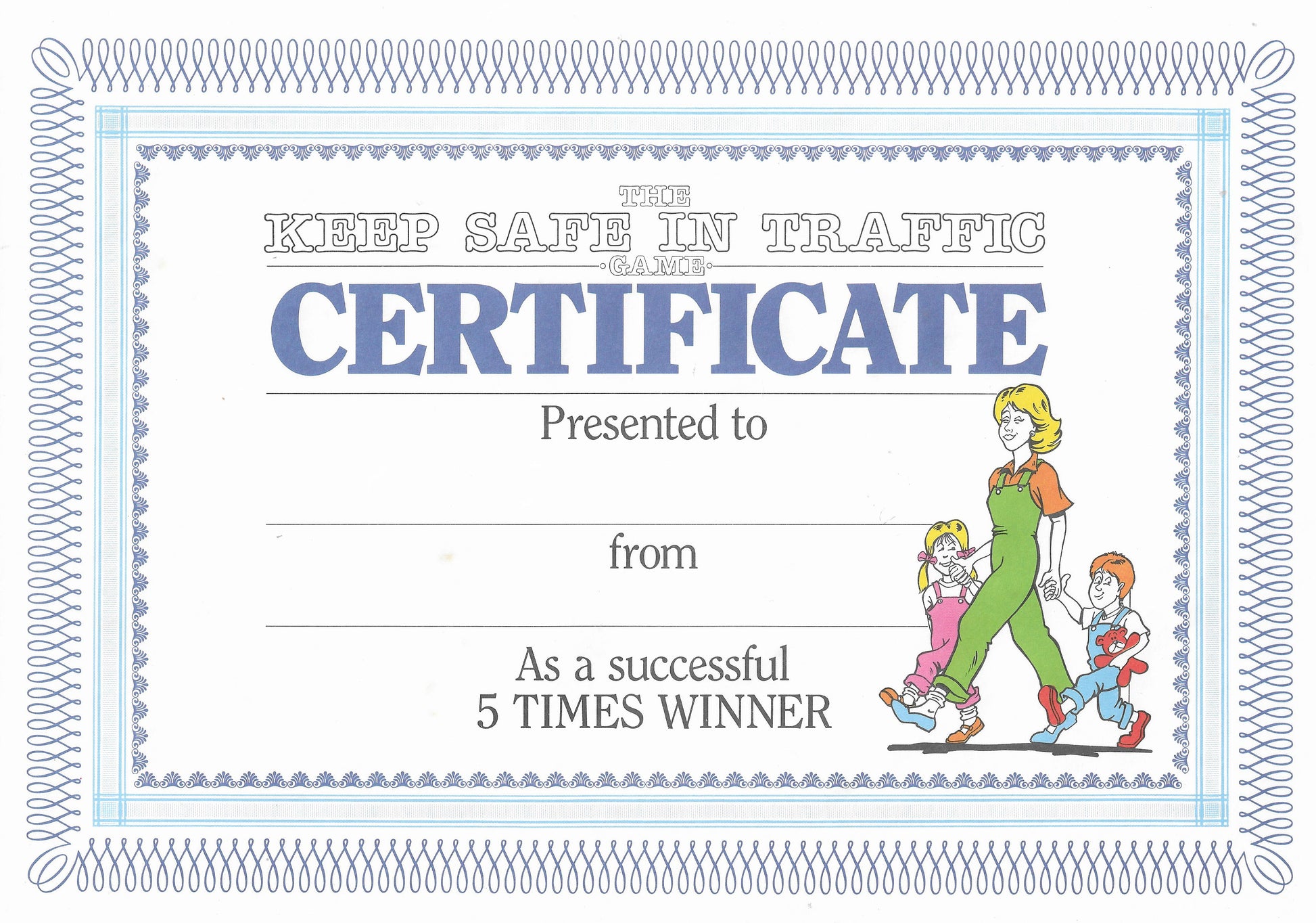 Keep Safe in Traffic (1970s) an educational family game full of 70s nostalgia
