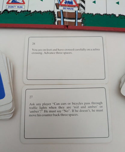 Keep Safe in Traffic (1970s) the classic dice game that teaches road safety