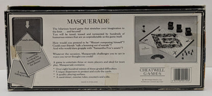 Keep the action going as you mime your way to victory in Masquerade (1986)