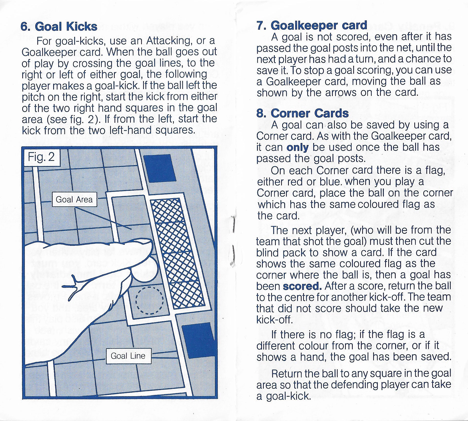 Kick-Off (1981) is perfect for football fans who love a quick, strategic card game