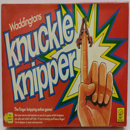 Knuckle Knipper (1979) – A Finger-Snapping Retro Board Game of Nerve and Luck