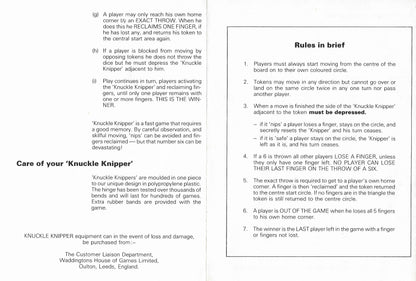 Knuckle Knipper (1979) Rules – Simple Instructions for Family Fun